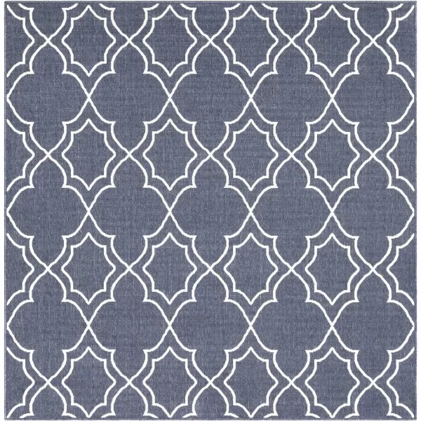 Artistic Weavers Georgia Trellis Outdoor Area Rug 810 Square GreyArtistic Weavers Georgia Trellis Outdoor Area Rug 810 Square Grey