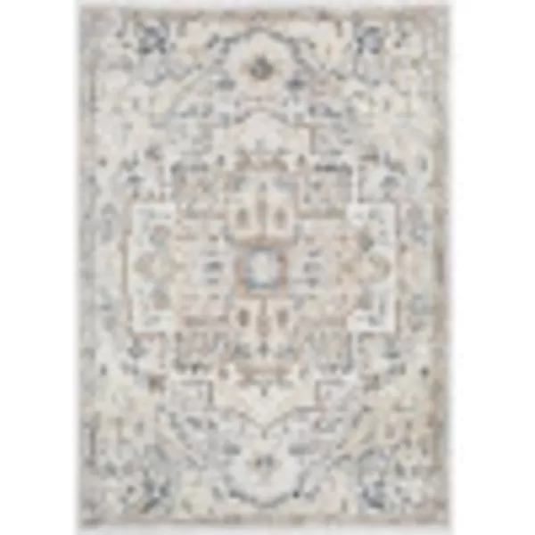 Artistic Weavers Gianluca Traditional Medallion Area Rug52 x 7 Cream