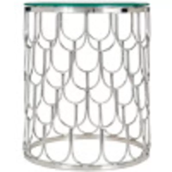 Artistic Weavers Gorst Modern End Table 20 H W x 17 D SilverArtistic Weavers Gorst Modern End Table 20 H W x 17 D Silver