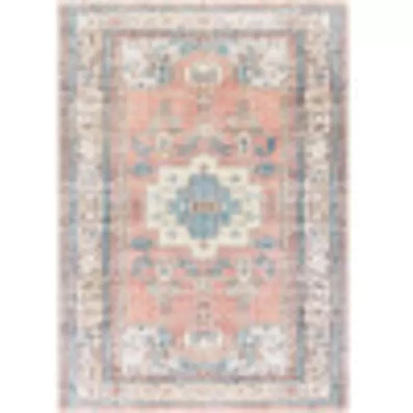 Artistic Weavers Guadalupe Vintage Oriental Area Rug 27 x 710 Burnt OrangeNavyArtistic Weavers Guadalupe Vintage Oriental Area Rug 27 x 710 Burnt OrangeNavy