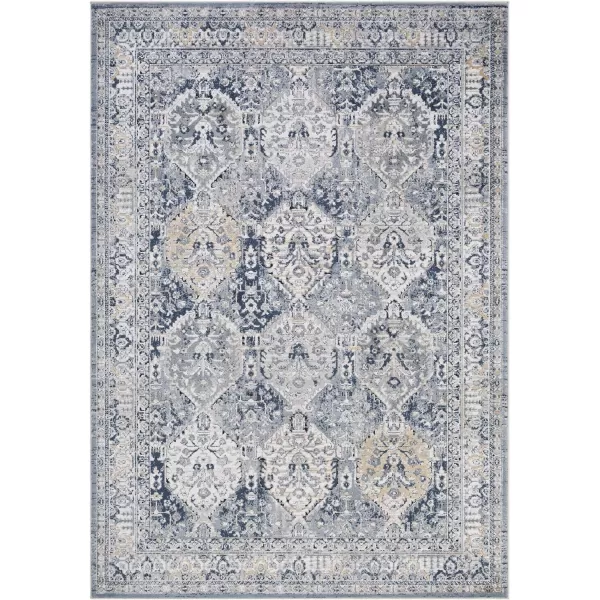 Artistic Weavers Gwendolyn Vintage High Low Area Rug 53 x 73 Dark Blue53 x 73 Dark Blue