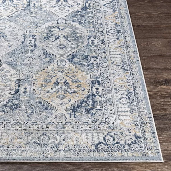 Artistic Weavers Gwendolyn Vintage High Low Area Rug 53 x 73 Dark Blue53 x 73 Dark Blue