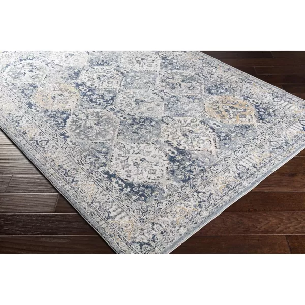 Artistic Weavers Gwendolyn Vintage High Low Area Rug 53 x 73 Dark Blue53 x 73 Dark Blue