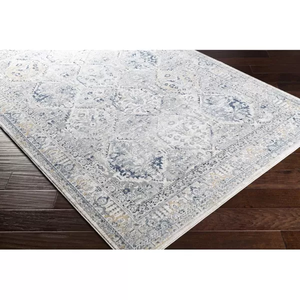 Artistic Weavers Gwendolyn Vintage High Low Area Rug 53 x 73 Dark Blue67 x 9 Medium Gray