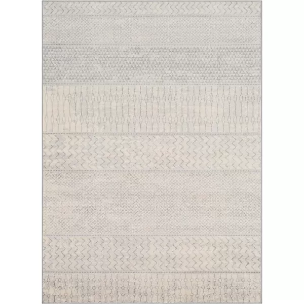 Artistic Weavers Hana Modern Moroccan Area Rug53 x 73Silver GreyArtistic Weavers Hana Modern Moroccan Area Rug53 x 73Silver Grey