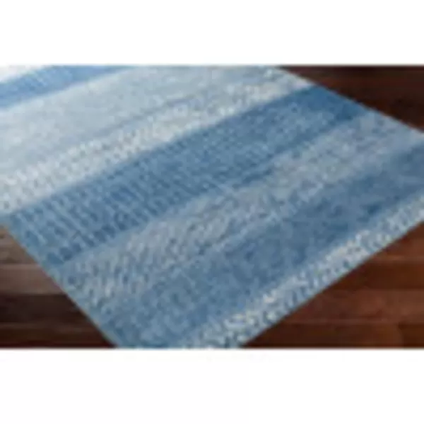 Artistic Weavers Hana Modern Moroccan Area Rug67 SquareSilver GreyRectangular Bright Blue 5 ft 3 in x 7 ft 3 in