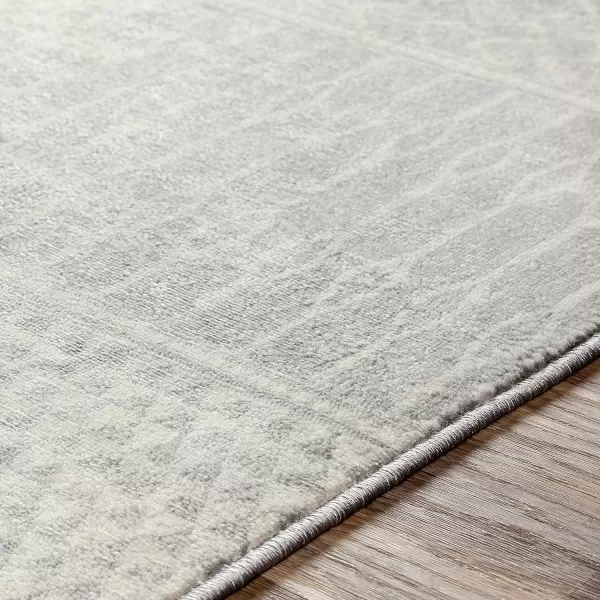 Artistic Weavers Hana Modern Moroccan Area Rug67 SquareSilver GreyRectangular Medium Grey 2 ft x 3 ft