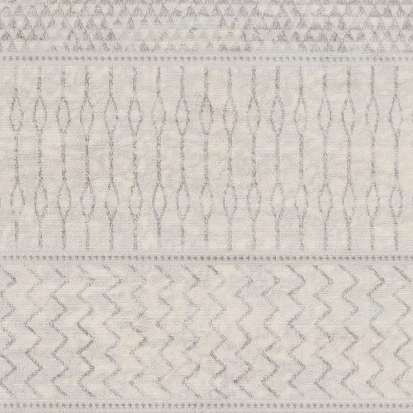 Artistic Weavers Hana Modern Moroccan Area Rug67 SquareSilver GreyRectangular Silver Grey 2 ft x 3 ft