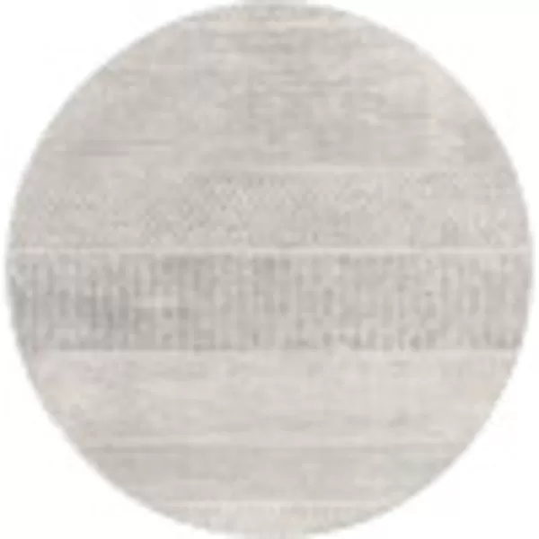 Artistic Weavers Hana Modern Moroccan Area Rug67 SquareSilver GreyRound Medium Grey 5 ft 3 in