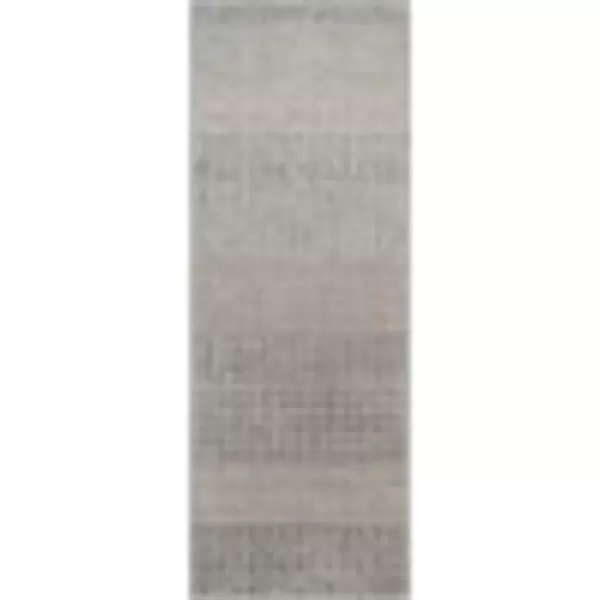 Artistic Weavers Hana Modern Moroccan Area Rug67 SquareSilver GreyRunner Medium Grey 2 ft 7 in x 7 ft 3 in