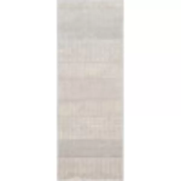 Artistic Weavers Hana Modern Moroccan Area Rug67 SquareSilver GreyRunner Silver Grey 2 ft 7 in x 7 ft 3 in