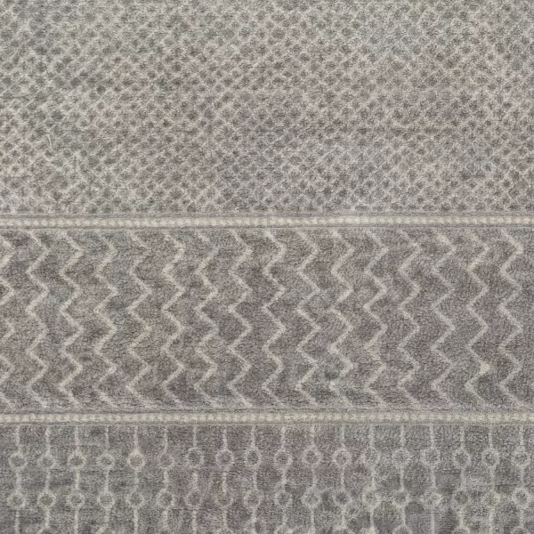 Artistic Weavers Hana Modern Moroccan Area Rug67 SquareSilver GreySquare Medium Grey 6 ft 7 in