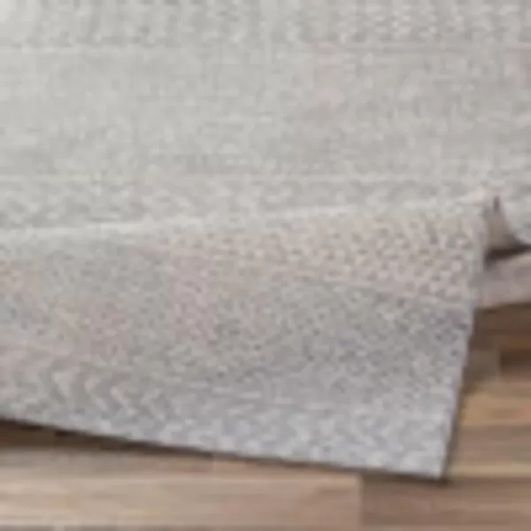 Artistic Weavers Hana Modern Moroccan Area Rug67 SquareSilver GreySquare Medium Grey 6 ft 7 in