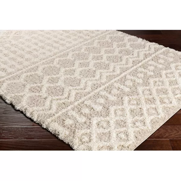 Artistic Weavers Hapsburg Moroccan Shag Area Rug 67 Square BeigeBeige 12 ft x 15 ft