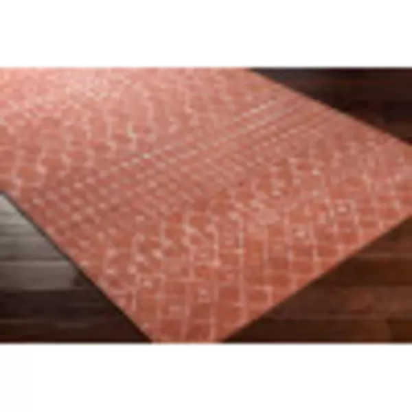 Artistic Weavers Hapsburg Moroccan Shag Area Rug 67 Square BeigeBurnt Orange 5 ft 3 in x 7 ft 3 in