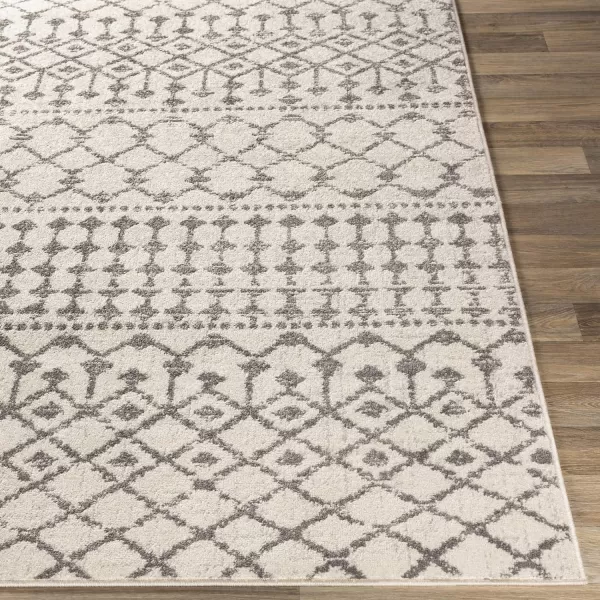 Artistic Weavers Hapsburg Moroccan Shag Area Rug 67 Square BeigeKhaki  Gray 7 ft 10 in x 10 ft 3 in
