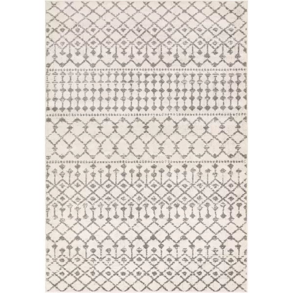 Artistic Weavers Hapsburg Moroccan Shag Area Rug 67 Square BeigeKhaki  Gray 7 ft 10 in x 10 ft 3 in