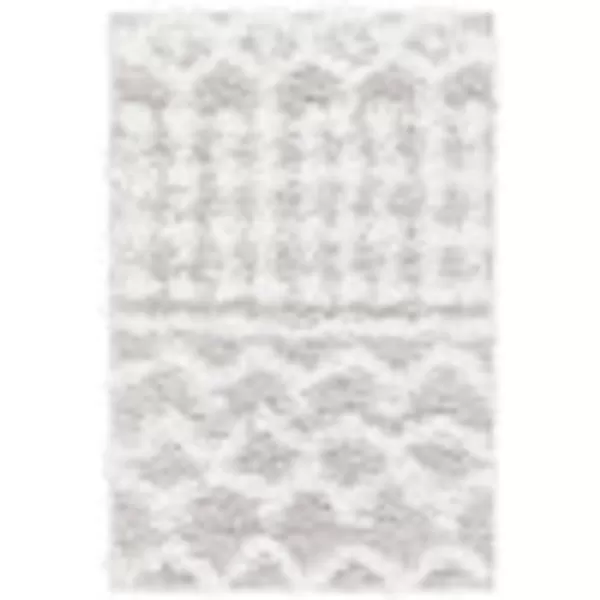 Artistic Weavers Hapsburg Moroccan Shag Area Rug 67 Square BeigeLight Gray 2 ft x 2 ft 11 in