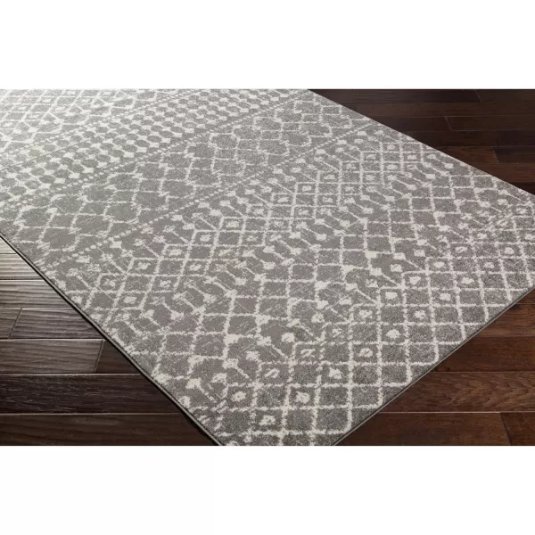 Artistic Weavers Hapsburg Moroccan Shag Area Rug 67 Square BeigeMedium Gray 5 ft 3 in x 7 ft 3 in