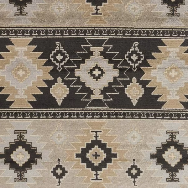 Artistic Weavers Hepburn Area Rugs 710 x 112 BlackBlack 1 ft 10 in x 2 ft 11 in