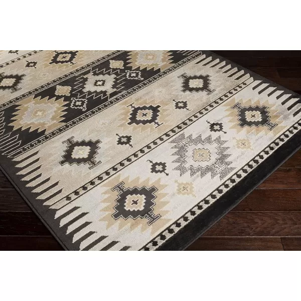 Artistic Weavers Hepburn Area Rugs 710 x 112 BlackBlack 1 ft 10 in x 2 ft 11 in