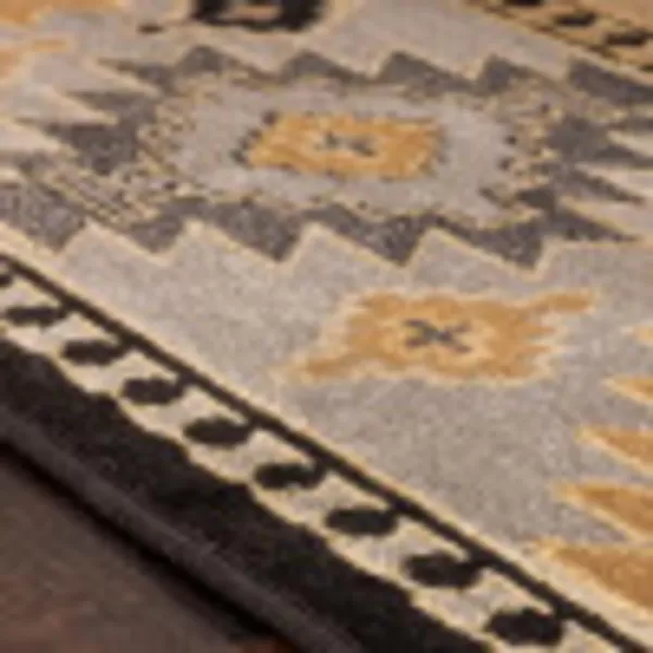 Artistic Weavers Hepburn Area Rugs 710 x 112 BlackBlack 2 ft 2 in x 7 ft 7 in