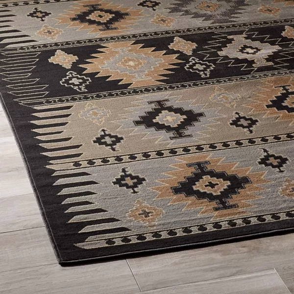 Artistic Weavers Hepburn Area Rugs 710 x 112 BlackBlack 7 ft 10 in x 11 ft 2 in