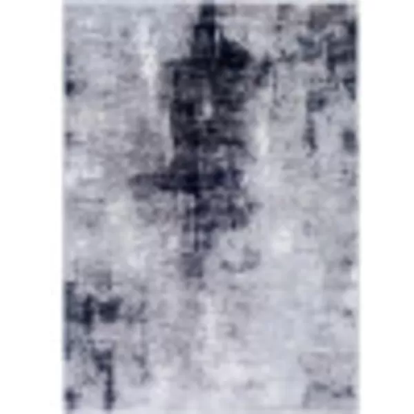 Artistic Weavers Houda Modern Abstract Area Rug53 x 73 BlackNavy