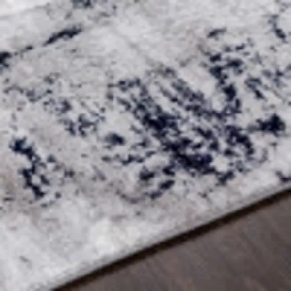 Artistic Weavers Houda Modern Abstract Area Rug53 x 73 SilverCharcoal