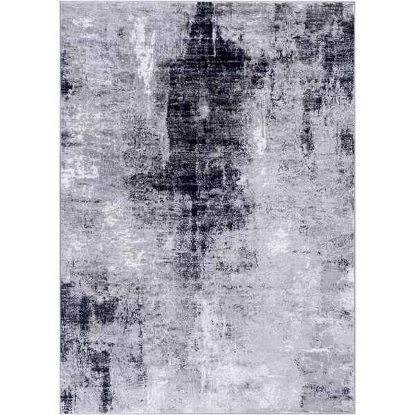 Artistic Weavers Houda Modern Abstract Area Rug67 x 9 BlackNavy