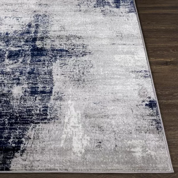 Artistic Weavers Houda Modern Abstract Area Rug67 x 9 BlackNavy