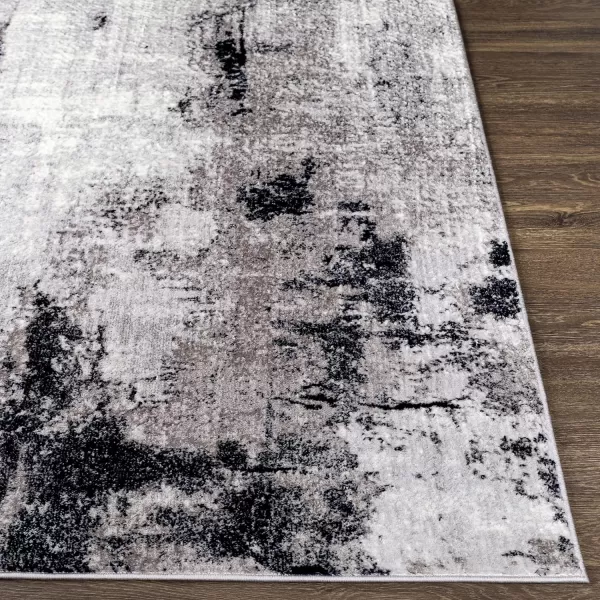 Artistic Weavers Houda Modern Abstract Area Rug67 x 9 SilverCharcoal