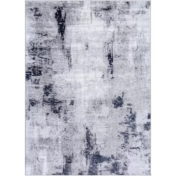 Artistic Weavers Houda Modern Abstract Area Rug67 x 9 SilverCharcoal