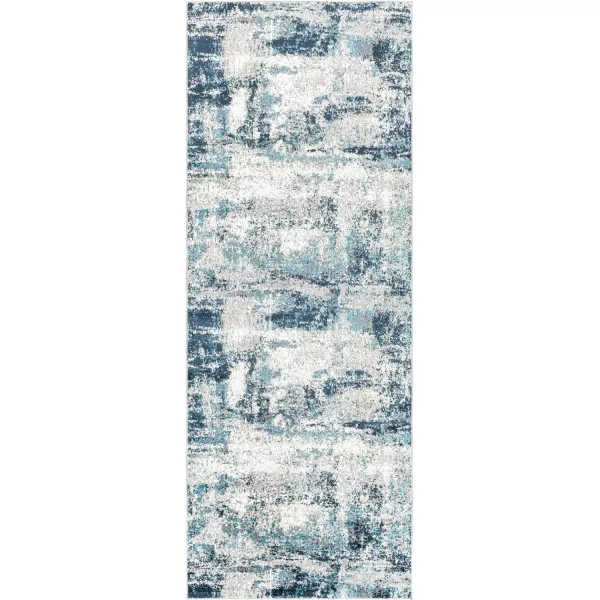 Artistic Weavers Houda Modern Abstract Washable Area Rug53 x 7Blue27 x 73