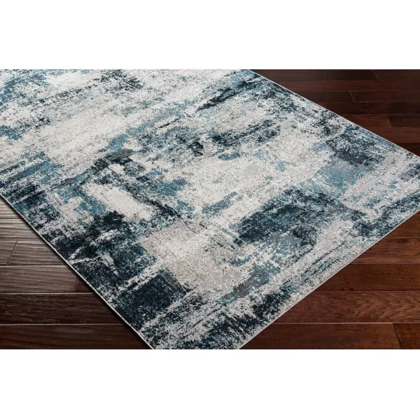 Artistic Weavers Houda Modern Abstract Washable Area Rug53 x 7Blue27 x 73