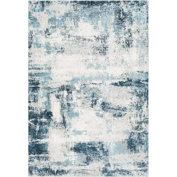 Artistic Weavers Houda Modern Abstract Washable Area Rug53 x 7Blue53 x 7