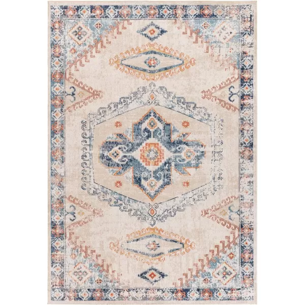 Artistic Weavers Huntington Beach Outdoor Bohemian Medallion Area Rug53 x 7CreamArtistic Weavers Huntington Beach Outdoor Bohemian Medallion Area Rug53 x 7Cream