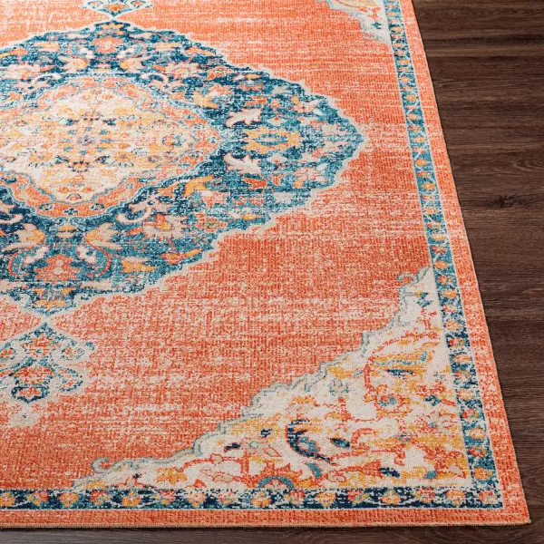 Artistic Weavers Huntington Beach Outdoor Bohemian Medallion Area Rug53 x 7OrangeArtistic Weavers Huntington Beach Outdoor Bohemian Medallion Area Rug53 x 7Orange