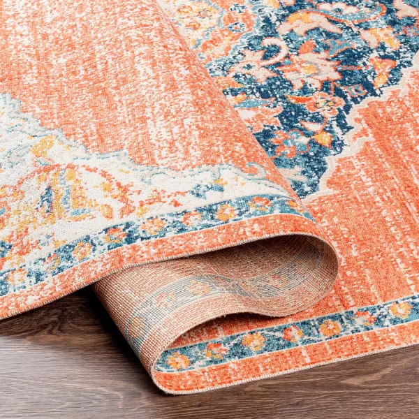 Artistic Weavers Huntington Beach Outdoor Bohemian Medallion Area Rug53 x 7OrangeArtistic Weavers Huntington Beach Outdoor Bohemian Medallion Area Rug53 x 7Orange