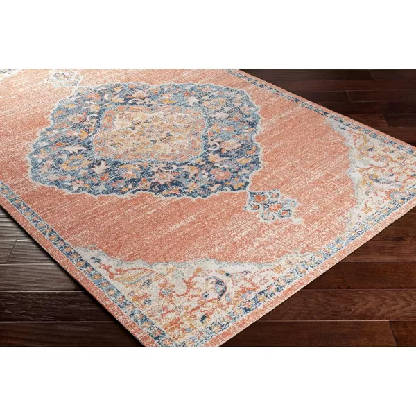 Artistic Weavers Huntington Beach Outdoor Bohemian Medallion Area Rug53 x 7OrangeArtistic Weavers Huntington Beach Outdoor Bohemian Medallion Area Rug53 x 7Orange