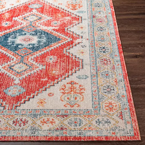 Artistic Weavers Huntington Beach Outdoor Bohemian Medallion Area Rug53 x 7RedArtistic Weavers Huntington Beach Outdoor Bohemian Medallion Area Rug53 x 7Red