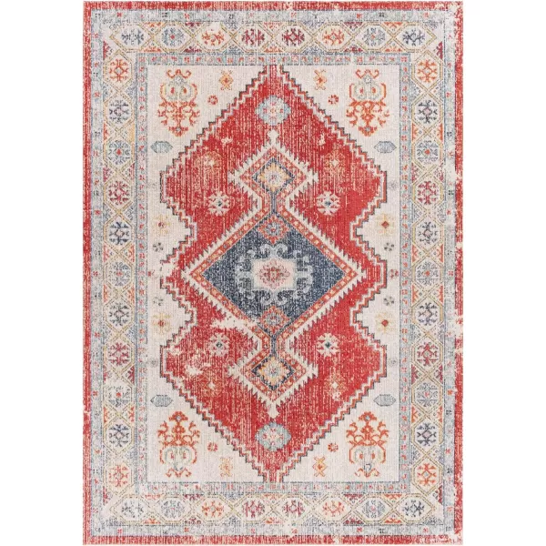 Artistic Weavers Huntington Beach Outdoor Bohemian Medallion Area Rug53 x 7RedArtistic Weavers Huntington Beach Outdoor Bohemian Medallion Area Rug53 x 7Red