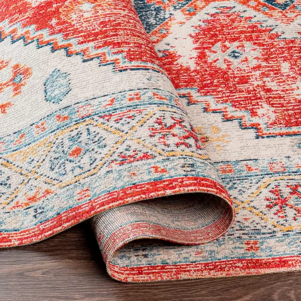 Artistic Weavers Huntington Beach Outdoor Bohemian Medallion Area Rug53 x 7RedArtistic Weavers Huntington Beach Outdoor Bohemian Medallion Area Rug53 x 7Red