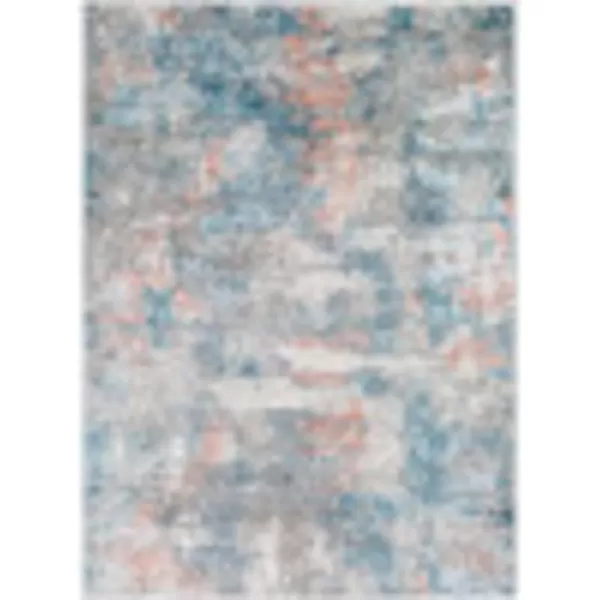 Artistic Weavers Iona Abstract Industrial Area Rug 53 x 7 Burnt OrangeGray53 x 7 AquaMulti