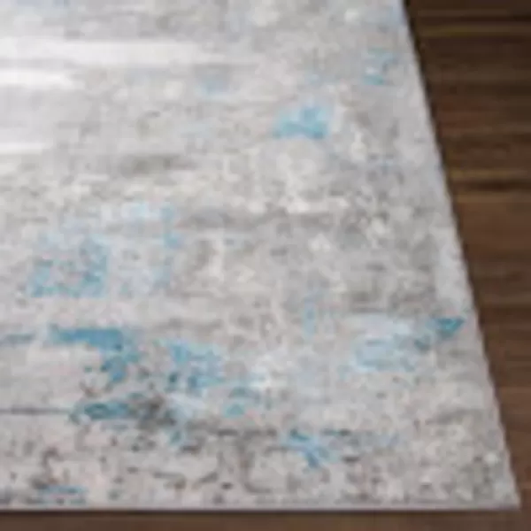 Artistic Weavers Iona Abstract Industrial Area Rug 53 x 7 Burnt OrangeGray53 x 7 Medium GrayLight Blue