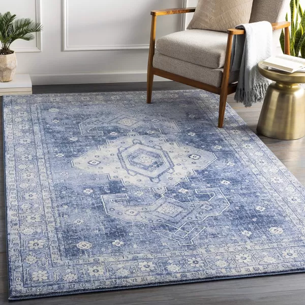 Artistic Weavers Irja Area Rug 710 x 102 Tan2 x 211 Blue