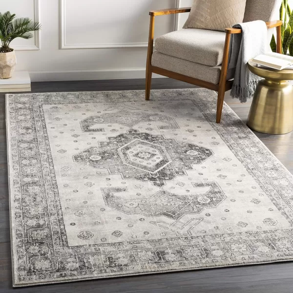 Artistic Weavers Irja Area Rug 710 x 102 Tan43 x 57 Charcoal