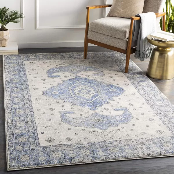 Artistic Weavers Irja Area Rug 710 x 102 Tan67 x 9 Blue