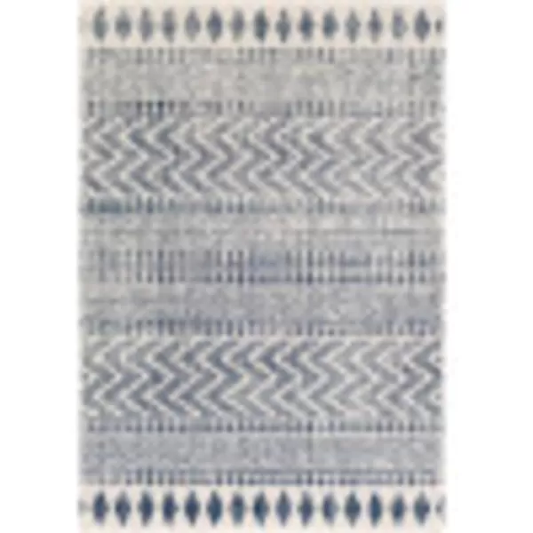 Artistic Weavers Jade Bohemian Moroccan Area Rug 53 x 76 Dark Blue2 x 3 Dark Blue