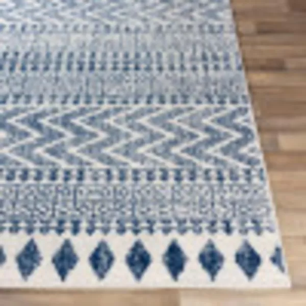 Artistic Weavers Jade Bohemian Moroccan Area Rug 53 x 76 Dark Blue2 x 3 Dark Blue